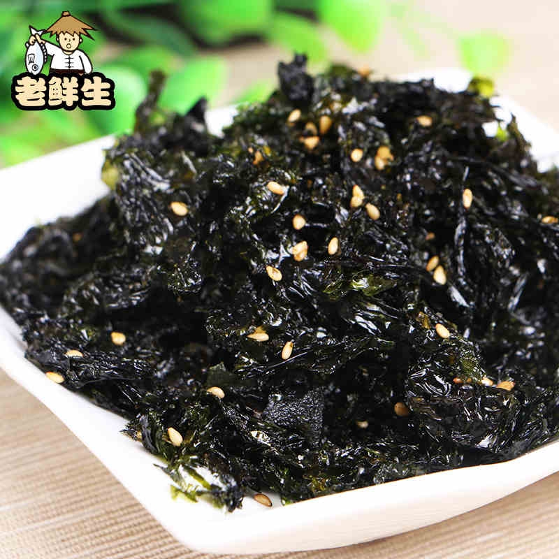 烤海苔即食 儿童零食拌饭原辣味炒紫菜包饭寿司海苔 