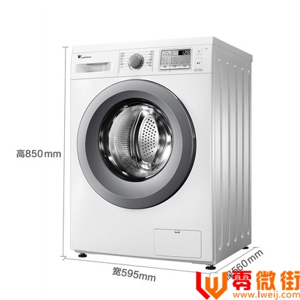 小天鹅（Little Swan）TG80-easy70WDX 8公斤变频滚筒洗衣机